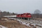 CP 3057 Leads F13 into Searsport Yard